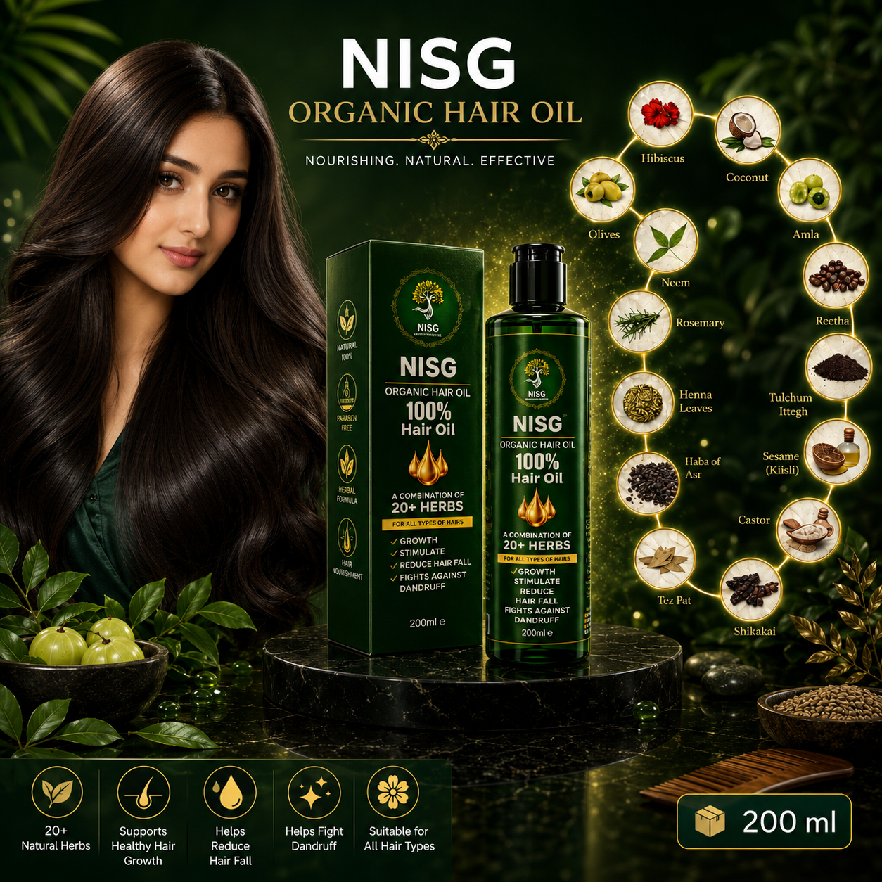 Nisg Hair Oil